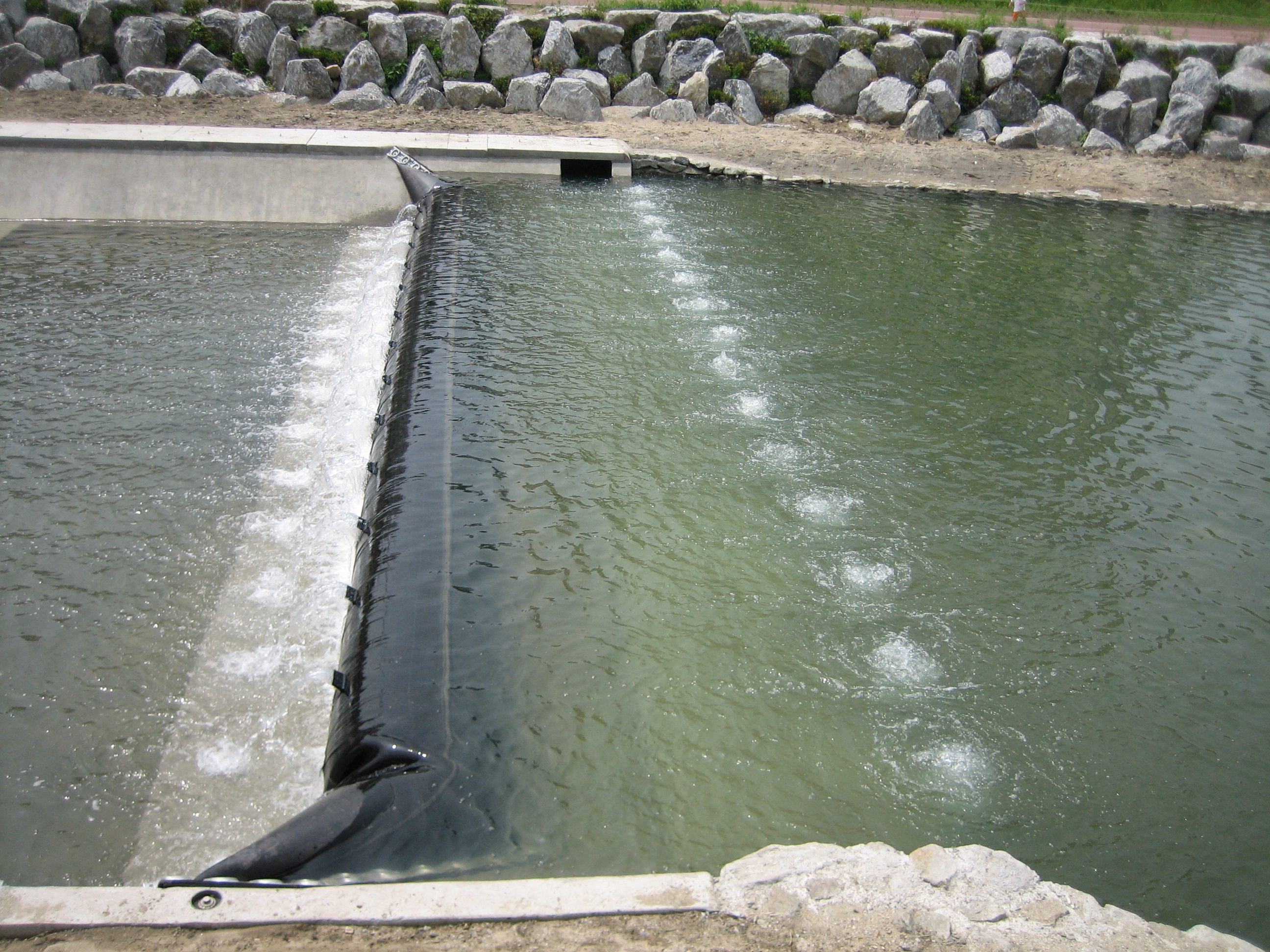 عمده فروشی ارزان پروژه برق آبی سد لاستیکی برای کنترل آب