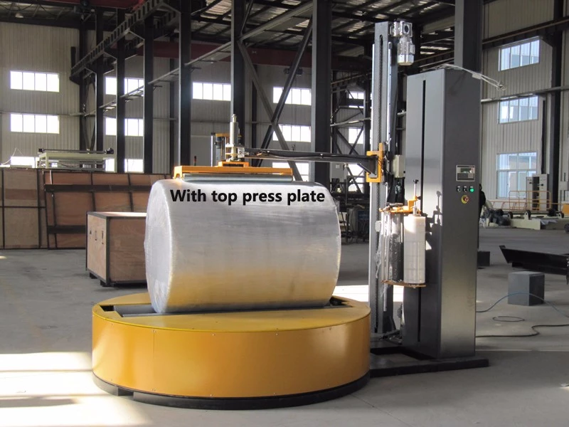 دستگاه بسته بندی بسته بندی فیلم کششی استوانه ای برای کارخانه کاغذ